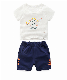  Newborn Baby Clothes Summer Outfits Children′s Wear Short Top and Pants