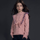  Winter Designer Fashion Long Sleeve Pullover Knitted Girl Kids Sweater