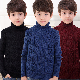 Winter Long Sleeve Turtleneck Cotton Knitted Pullover Kids Boys Sweater