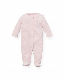 Pink for Girls Long Sleeve Velour Infant Coverall