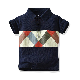 Print T-Shirt Casual Short Sleeve Polo Neck for Boys