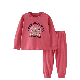  Wholesale Autumn New Style Two-Piece Printed Round Neck Bottom Shirt