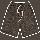  340g100% Pure Cotton Children′ S Plain Blank Lace-up Pants Comfortable Soft Healthy Fitness Casual Medium Shorts