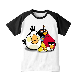  Boy /Girl Customize Logo Childern T-Shirt/100% Cotton T-Shirt/Cartoon Child T-Shirt