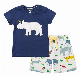  Baby Children Clothing Boy′s Cotton Outfits 2 Pieces Clothing Set