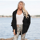  New Fashion Bat Sleeved Knit Cardigan Sweater
