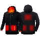  Custom Body Warmer Heated Pullover Hoodie Hooded Heated Sweater for Women Men