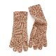  Men Women Solid Colour Plain Knitted Gloves Winter Knitwear