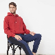 Mens Custom Kangaroo Pocket Embroidery Pullover Hoodies