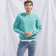  Mens Causal Crew Neck Garment Dye Pullover Sweatshirts