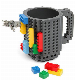 Plastic Creative Building Block Brick Cup Mug
