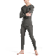 Winter Thermal Underwear Hiking Skiing Shirt Merino Wool Base Layer