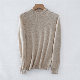  Iconic Mock Neck Pure Cashmere Sweater Autumn Winter Pullover Cashmere Ladies Sweater