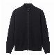  Wholesale Men′ S Fashion Full Zipper Bomber Wool Jacket Sweater