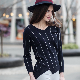  Ladies′ Fashion Cashmere Sweater V-Neck (1500002061)