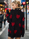  Heart-Shaped Warm Sweater
