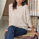  Ladies Fashion Dresses Autumn Spring Designed Crew Neck Raglan Sleeve Pullover Cashmere Jumper Sweater