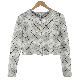  Wholesale Fashion Flat Jacquard Softer Women Cardigan Sweater