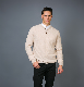 Men′ S Casual Fashion Button Collar Knit Pullover Sweater