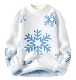  New Autumn and Wintechildren′s Christmas Sweaters Men′s and Women′s All-Over Baby Cartoon Fawn Pullover Knit Viscose Soft Finish