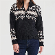  New Arrival Baby Alpaca, Polyamide & Elastan Blended Zip up Pullover Sweater
