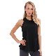  Women Breathable Yoga Sleeveless Vest Ladies Loose Activewear Fitness Yoga Smock Top Sports Wear