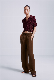  Women Fashion Sale Long Sleeve Crochet Polo Sweater