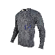 Solid Gray Comfortable Warm Outdoor Training Army Military Sweater