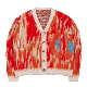  Custom OEM & ODM Mohair Men Sweater Fuzzy Knitwear Long Sleeve Knitted Winter Knit Mohair Cardigan Sweater Men