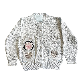 Autumn Rhinestone Button Tops Clothing Solid Sweet Knitwear Women Elegant Cardigan