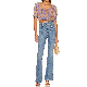  Hot Sale New Fashion Summer Jeans Cotton Ripped Style Elastic Jeans (CFJPFM010)