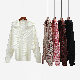  Women Wholesale Loose V Neck Solid Knit Pullover Sweater