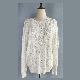  Fashion Customize Pearl Bead Decorated Women′s Knit Sweater