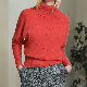  New Arrival Autumn Winter Dolman Sleeve Cowl Neck Premium Cashmere Sweater