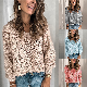  Women Cute Elegant Soft Crew Neck Long Sleeve Hollow Cable Knit Pullover Sweaters