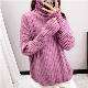 Turtleneck Sweater Women Autumn and Winter Bottoming Shirt Striped Loose Outerwear