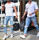  2022 High Quality Men′ S Fashionable Hip Pop Jeans Pants Wholesale