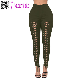 Ladies Bandage Demin Jeans Pencil Skinny Pants L544