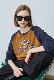  Wholesale Top Quality Women Blouse Tops Custom Print Cotton Shirt T-Shirt