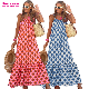 2023 Dear-Lover Bohemian Maxi Dresses Geometric Print Loose Fit Ladies Dress