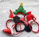  Santa Claus Snowman Pattern Christmas Headband Adult Kids for Xmas Party Decoration