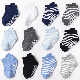 Non-Slip DOT Glue Spring Baby Boys Cotton Boat Children′ S Socks