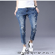  Designer Custom/Customized Logo/Label/Brand Fashion Stretch/Ripped Men/Boy Wholesale/Stock/Bulk Denim/Trousers/Pants/Jeans