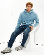 New Fashion Classic Straight Leg Fit Light Weight High Stretch Mens Jeans manufacturer
