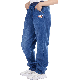  Custom New Fashion Design Printed Pocket Patchwork Casual Pants Girls Jeans