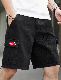  Wholesale Men Sweatpants High Quality Jeans Stretch Black Color for Mens Denim Short Jeans