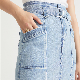 Jeans Wash Resistant Features Women Denim Skirt