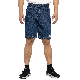 Custom American Style Dark Blue Patch Five Pocket Men Short Jeans