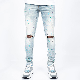 Custom High Quality Men′s Fashion Printed Jeans manufacturer