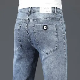  Customizable Slim Fit Elastic Wholesale Jean for Man Skinny Jeans